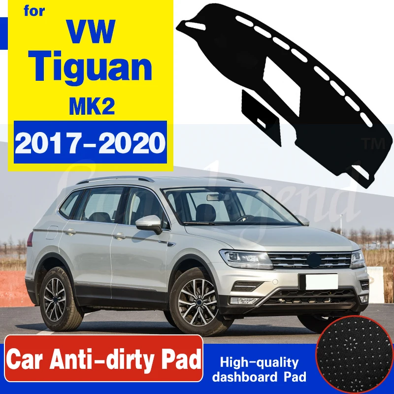 

Противоскользящий коврик для Volkswagen VW Tiguan MK2 2017 2018 2019 2020