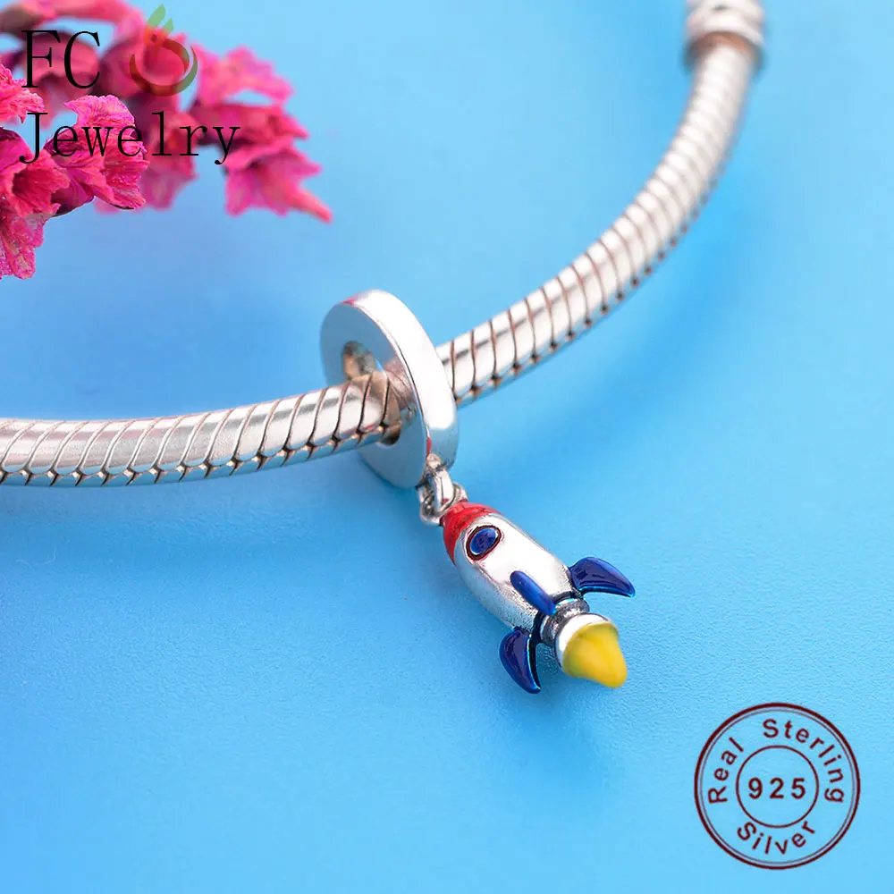 FC ювелирные изделия подходят к оригинальным браслетам Pandora брелоки 925 пробы