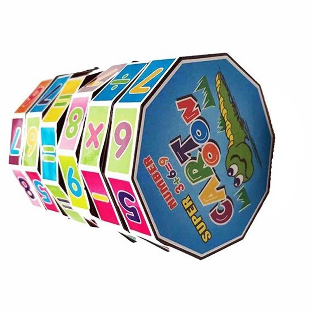 

Magic Cubes educational toys for Children Kids Mathematics digital Numbers Magic Cube Toy Puzzle Game Gift