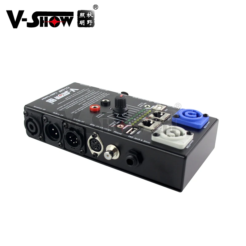 Кабельный тестер Vshow проводной трекер трассировочная Сеть RJ45 3 и 5 контактов XLR 8 Din