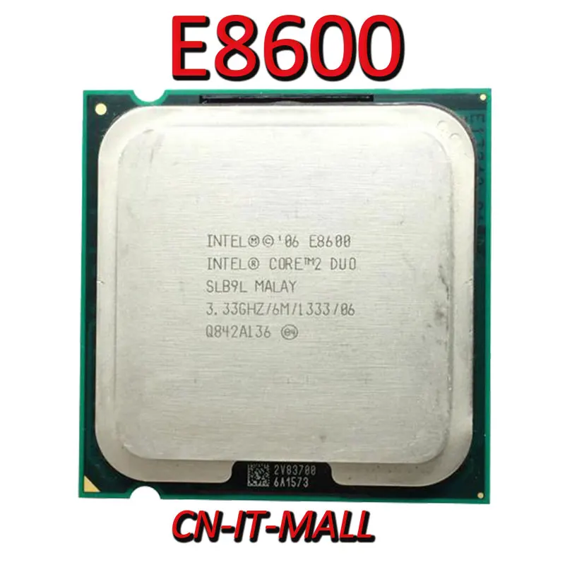 Процессор pull Core E8600 3 33 ГГц 6 Мб 2 ядра потока LGA775|Компьютерные кабели и разъемы| |