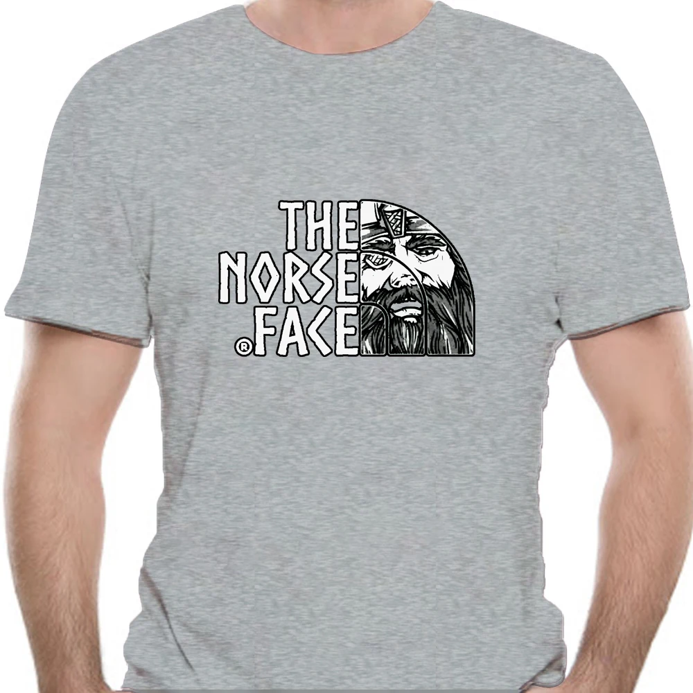 Мужская футболка The Norse Face футболки для женщин и мужчин t shirt 4854A|Мужские футболки| |