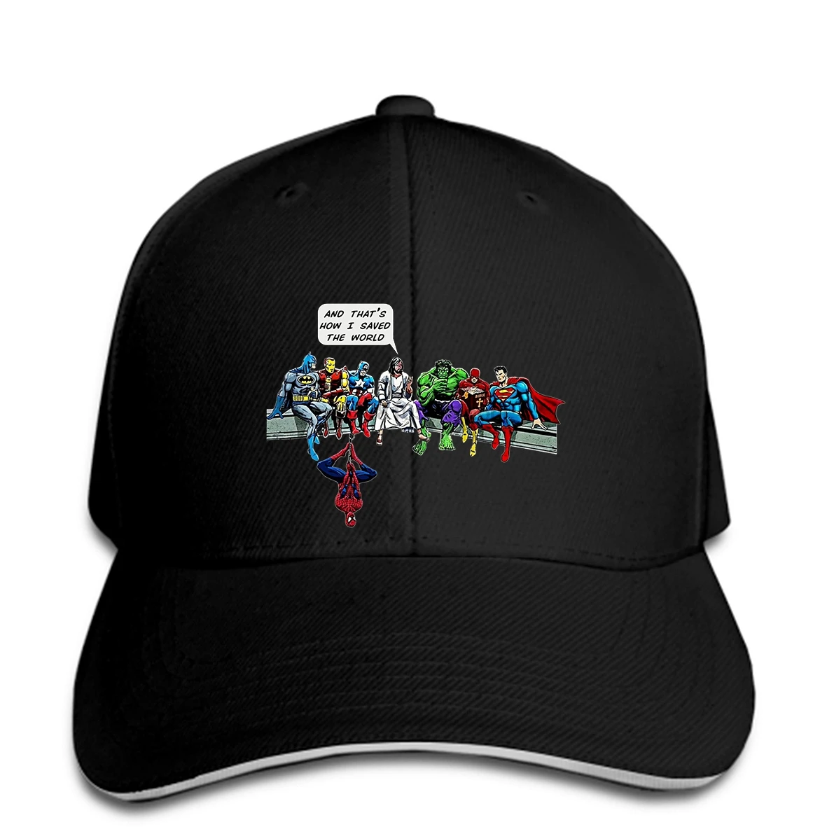 

Baseball cap Funny Men Print hatBaseball caps snapbacks Black And That S I Saved the How World Baseball caps Jesus Men Heroes