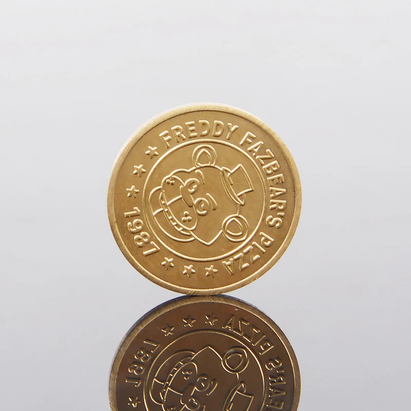 Горячие игрушки Аниме Фигурка пять ночей у Фредди фигурка медведя Fnaf ПВХ Модель Фредди игрушки для детей подарки на день рождения - Цвет: Серебристый