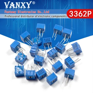 Триммер, Потенциометр 3362 500R 1K 2K 5K 10K 20K 50K 101 K 201 501 P 102 202 502 103 203 503 104 204 504 105