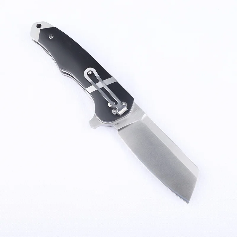 Новый складной нож CRK 7270 лезвие 8Cr13mov сталь + деревянная ручка шарикоподшипник для