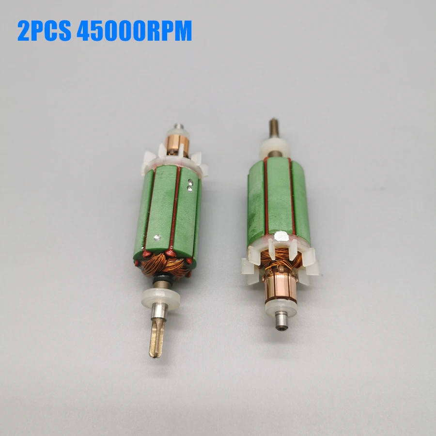 5 видов 35K 45K Сильный 210 204 90 102L 105L 103L 102LN& Marathon насадка ротор мотора состоит из электрическая для ухода за ногтями аксессуары для сверления - Цвет: 2PCS  45000RPM