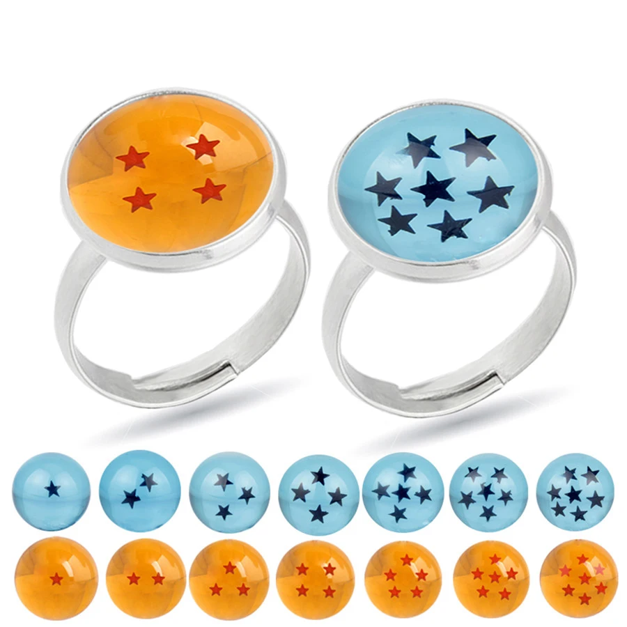 Дропшиппинг Аниме Драконий жемчуг Z кольца аниме Гоку супер-кольца звезды