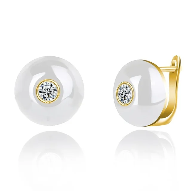 HanCheng новинка модные роскошные позолоченные серебряные циркониевые драгоценные