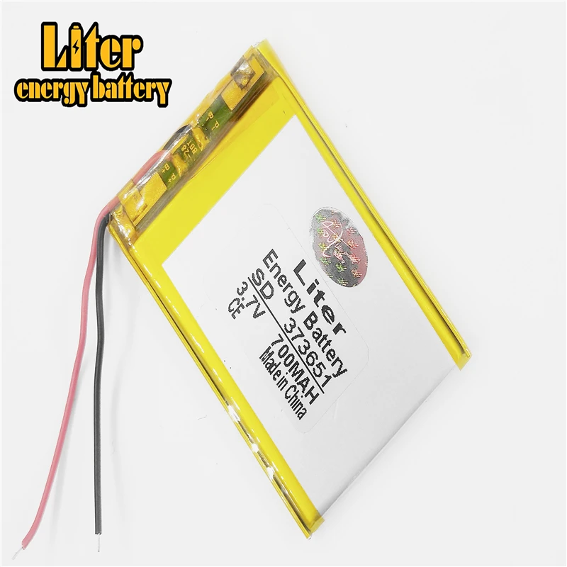 Литий полимерные аккумуляторные батареи 3 7 в 700 мАч 373651 для Mp3 MP4 MP5 GPS мобильных