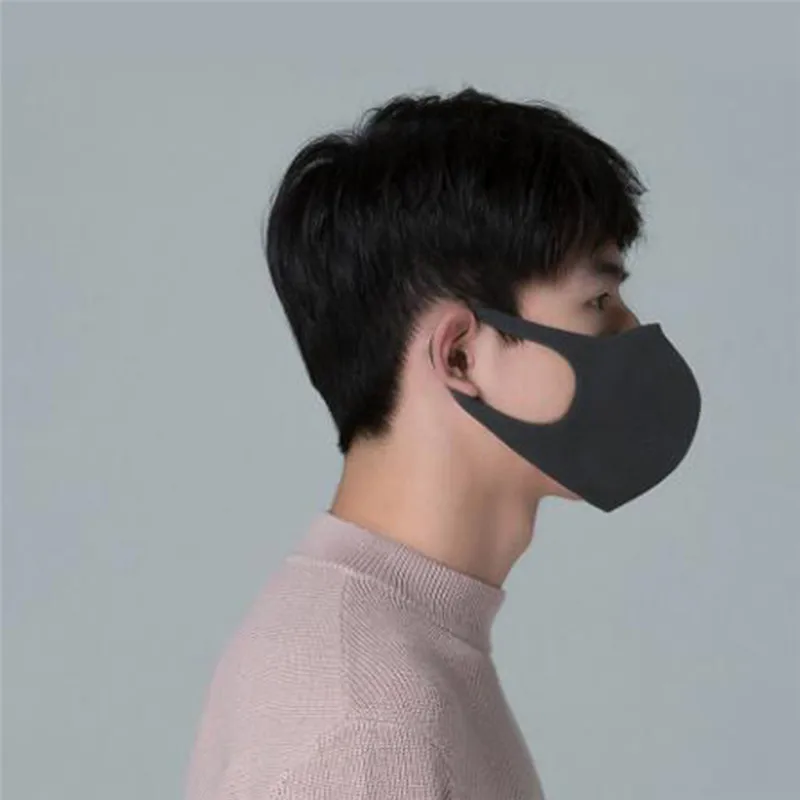 SmartMi PM2.5 маска от дыма для Xiaomi чисто анти-Дымчатая маска для лица Регулируемая висячая 3D удобная легкая дышащая велосипедная маска
