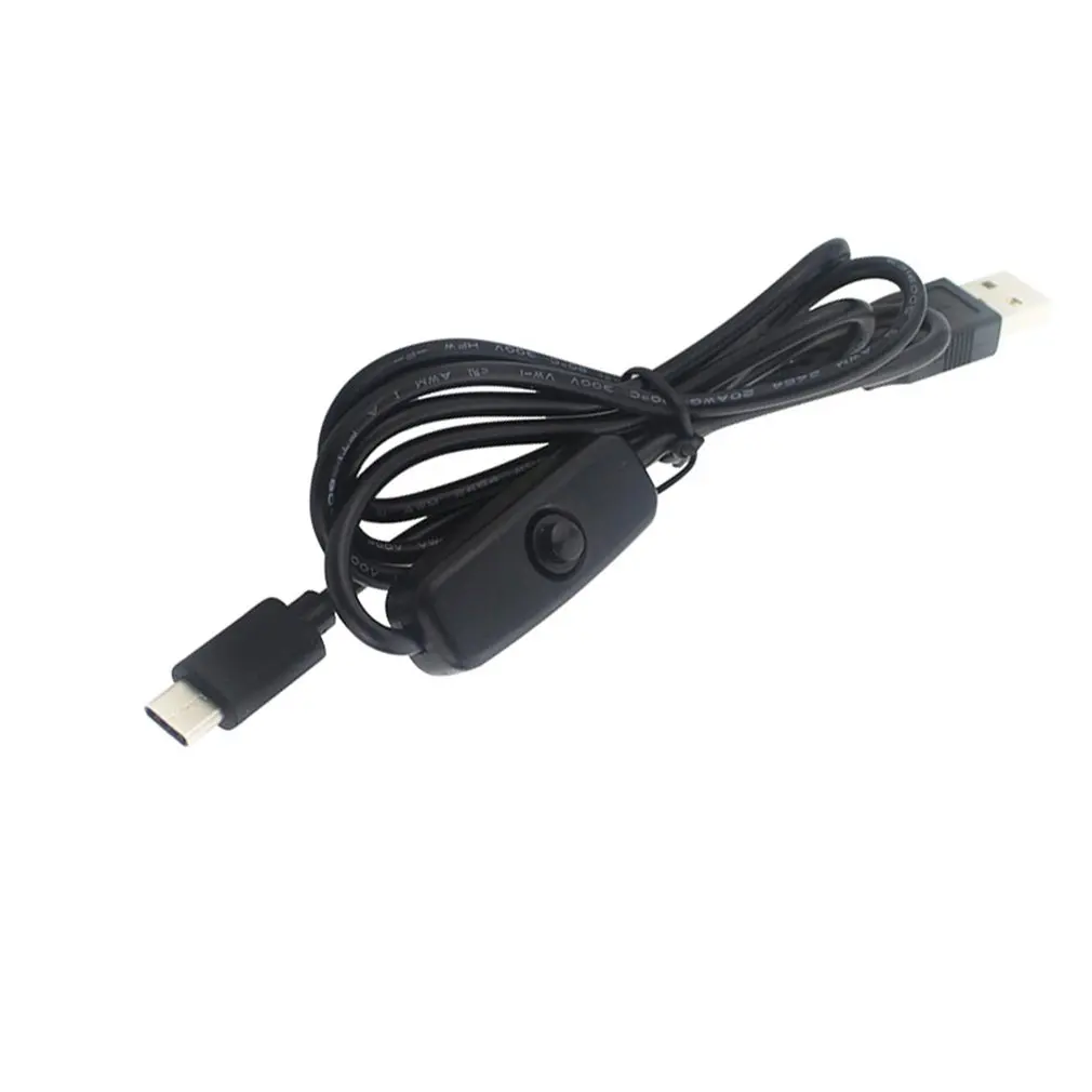 1,5 M 5V 3A type-C USB AC/DC адаптер настенного зарядного устройства Шнур питания для Raspberry Pi 4 Модель B Соединительный кабель питания