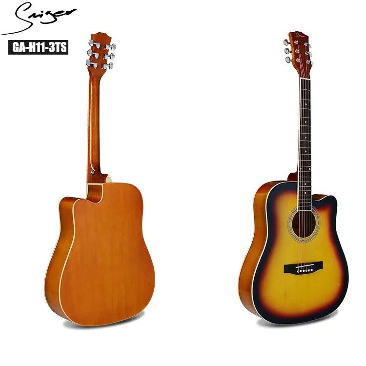 Гитара акустическая электрическая стальная струна Flattop 41 дюймов D Body Guitarra 6 струн