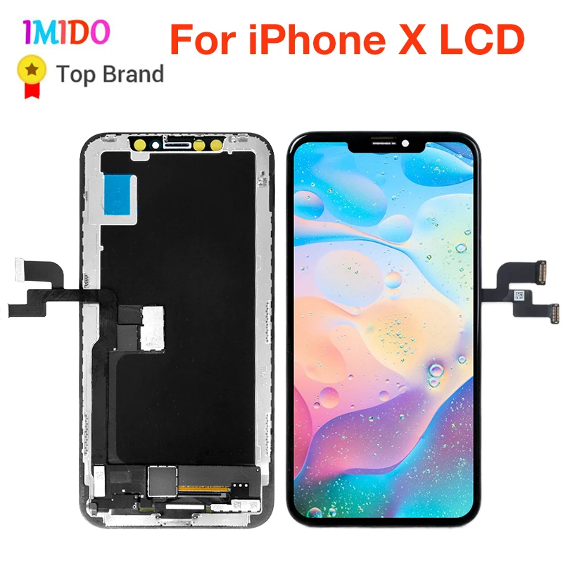 Reemplazo de pantalla LCD para iPhone X AAAAA +++, con Force Touch 3D, tono verdadero, sin p&iacute;xeles muertos, env&iacute;o gratis-5