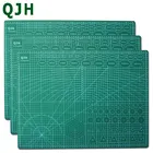 A1A2A3A4 ПВХ разделочный коврик, доска, искусственная кожа, набор инструментов для рукоделия, двусторонняя самодельная рифленая пластина