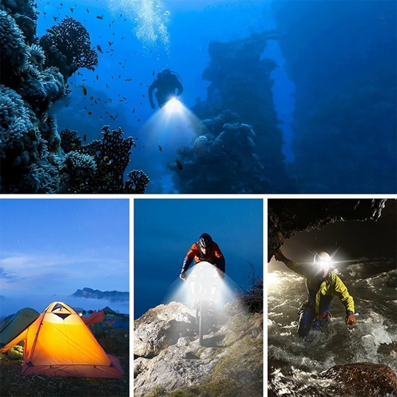 

Diving Light Led Dimmable Night Light Video Light Diving Underwater Light For Go Pro Hero