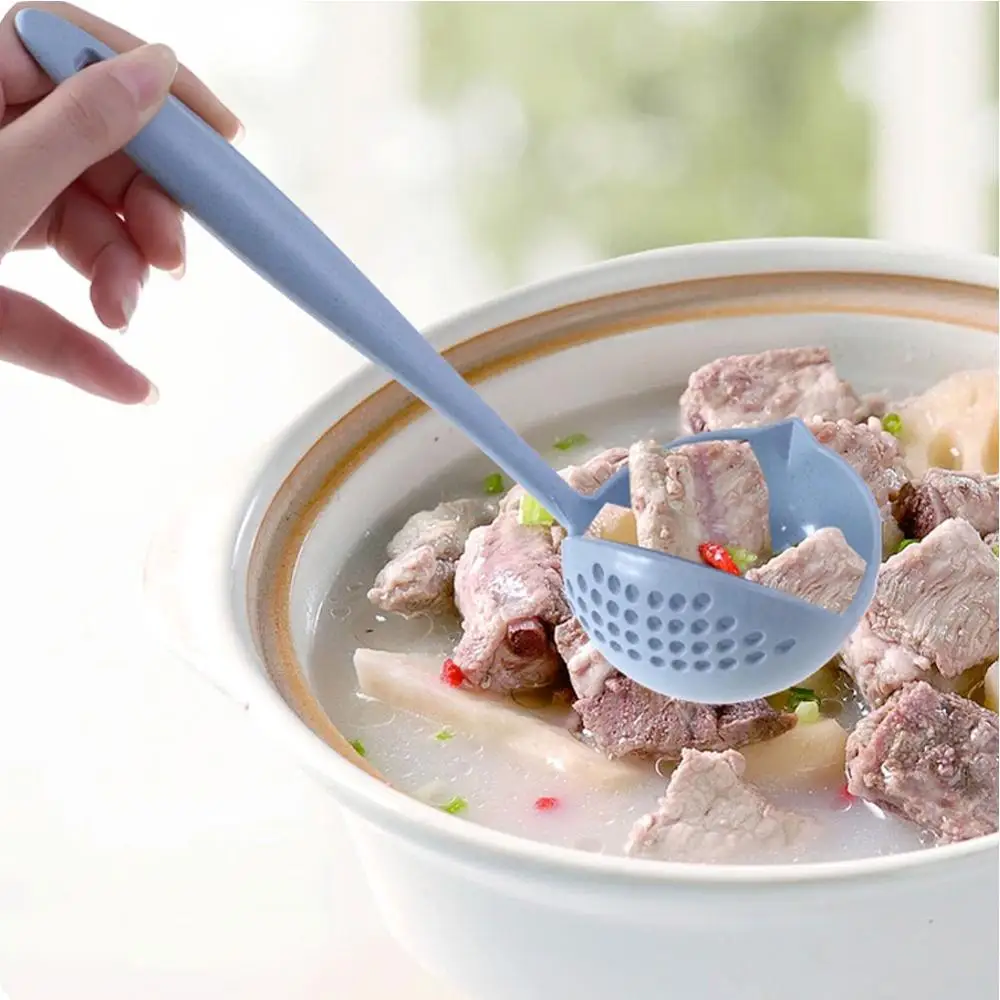 Голубой кухонный бытовой дуршлаг запчасти для мультиварки шумовка ложка