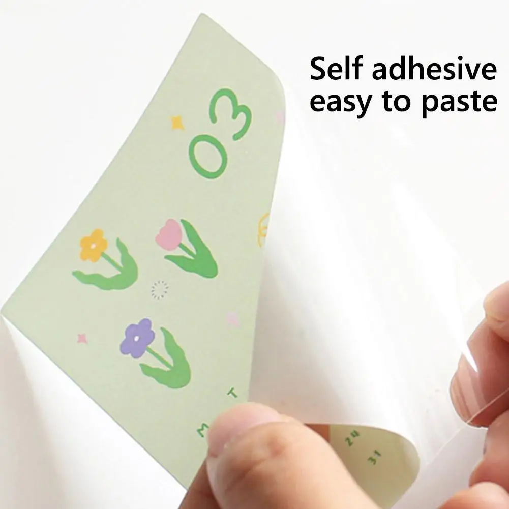 

12PCS 2021 Calendar Card Set Wall Decorating Material Agenda Stationery To List Do Monthly Mark Journals Planner Schedule N6J6