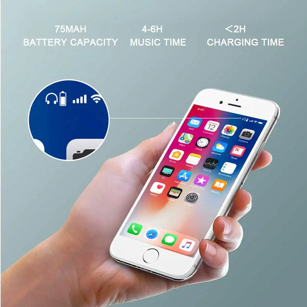 KOBWA беспроводные Bluetooth костяные проводные наушники эргономичный дизайн 120 часов в