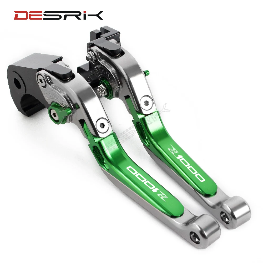 

Laser Logo Z1000 Motorcycle Folding Brake Clutch Levers For kawasaki Z1000 2007 2008 2009 2010 2011 2012 2013 2014 2015 2016