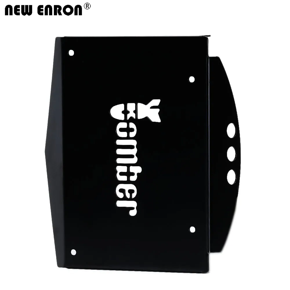 ENRON-armadura de carrocer&iacute;a de acero inoxidable para coche teledirigido, piezas de mejora de techo + lado + Panel de cap&oacute;, para 1/10 RC Crawler Car Axial RR10 90048 90053, # AX31327, nuevo-1