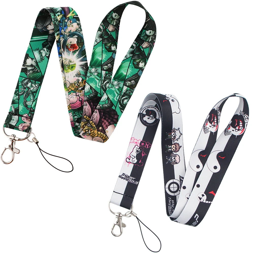 YL1218 шнурок для ключей из аниме данганронпа ремешок на шею шнурки удостоверение