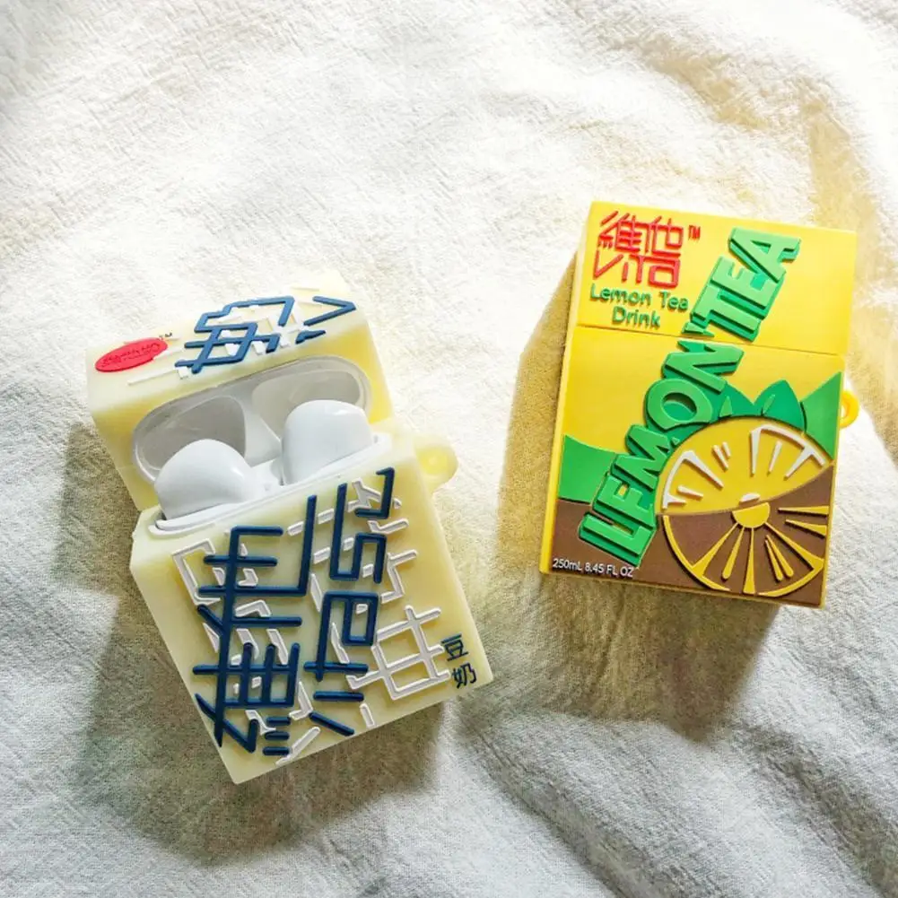 Vitasoy бутылка для лимона Форма силиконовый защитный чехол Зарядка 2 палец кольцо 1