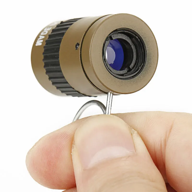 

Tactical Monocular Telescope The Most Mini 2.5x17.5mm Agent Ultra Miniature Finger Buckle Handheld Telescope For Hunting tourism