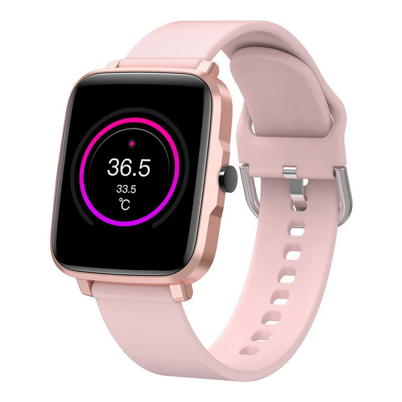 

The New F2 Smart Watch Heart Rate Blood Pressure Body Temperature Measurement Body Temperature Reminder Smart Sports Watch