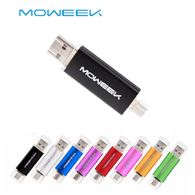 Moweek M31 USB флеш накопитель 2017 модный металлический otg usb 128G 64G 32G 16G 8G 4G 2 0 флэш диск