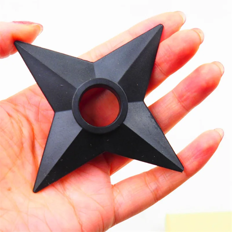 Shuriken Косплей костюмы реквизит черное оружие ниндзя модель пластиковая