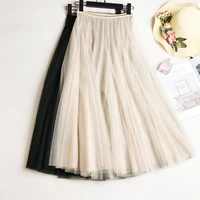 womens high waisted skirts 2021 harajuku vintage midi pleated skirt korean fashion elegant fairycore aesthetic skirts plus size