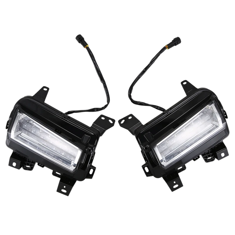 Светодиодсветодиодный дневные ходовые огни DRL желтые указатели поворота для