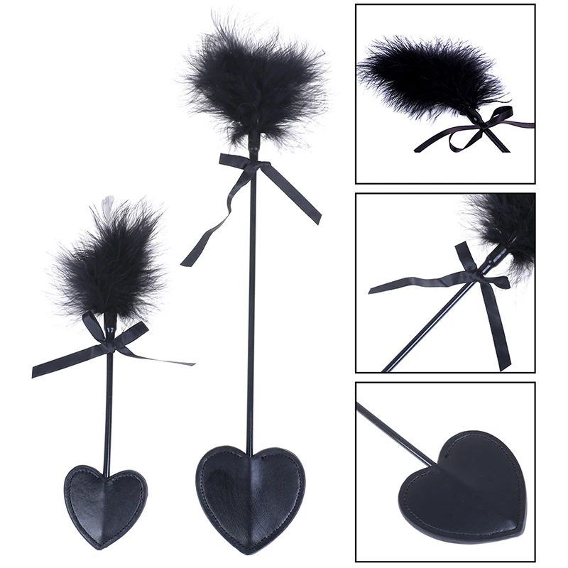 30 см/45 см для женщин взрослых игр и флирта клитор щекотка плеть птица перо секс