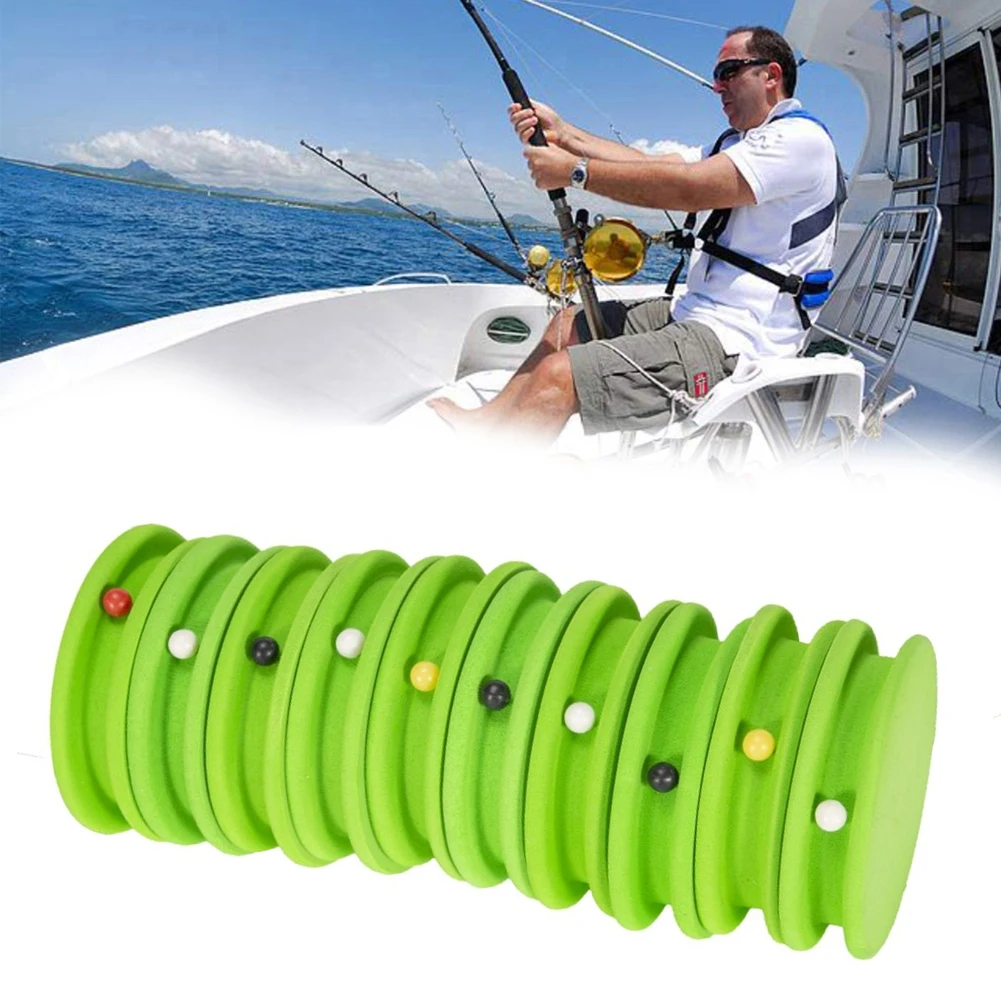 

10pcs Foam Fish Winding Storage Boards Line Fishing Lure Trace Wire Holders Carps Crucian Plate Hook Tackle Storage accessories
