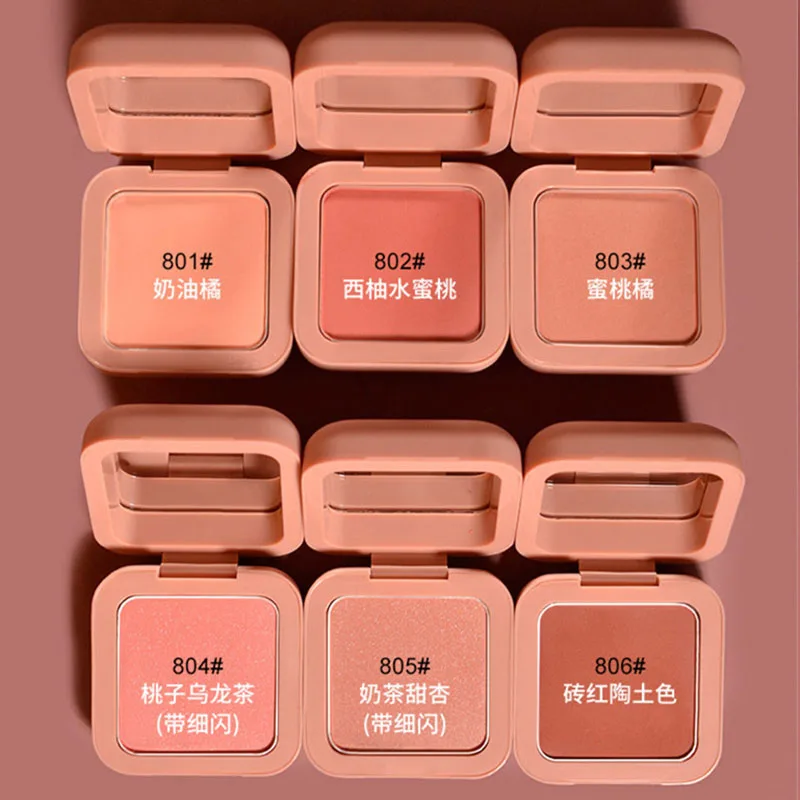 Матовые румяна персиковый жемчуг светильник натуральный обнаженный вид