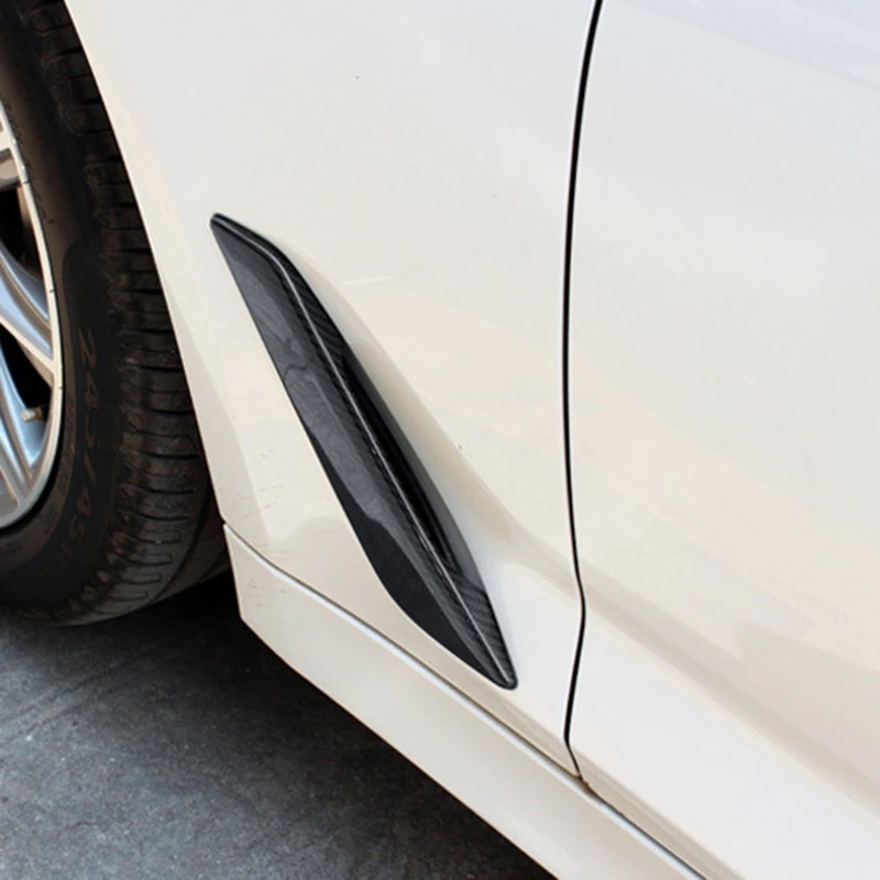 Автомобильный Стайлинг боковое крыло воздушный поток впускная крышка отделка