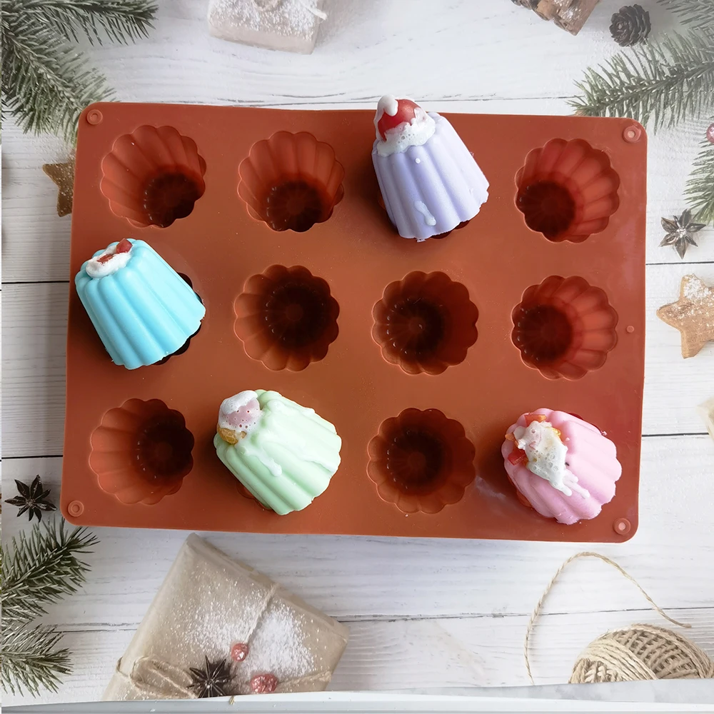 12 чашек антипригарная форма для кексов выпечки | Дом и сад