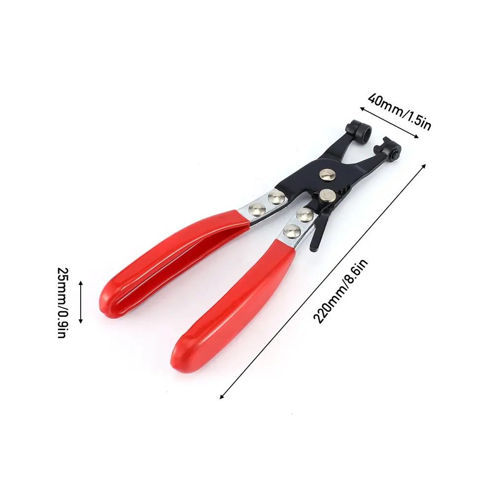 

Fad Car Hose Oil Hose Crimping Plier R Type Collar Hose Clip Clamp Pliers Water Pipe Clamp Calliper Car Repair Hand Tool