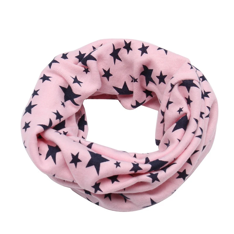 2019 Fashion Cotton Baby Girls Scarf Autumn Winter Boys Kids Cartoon O Ring Collar Children Scarves Magic Neckerchief | Аксессуары для