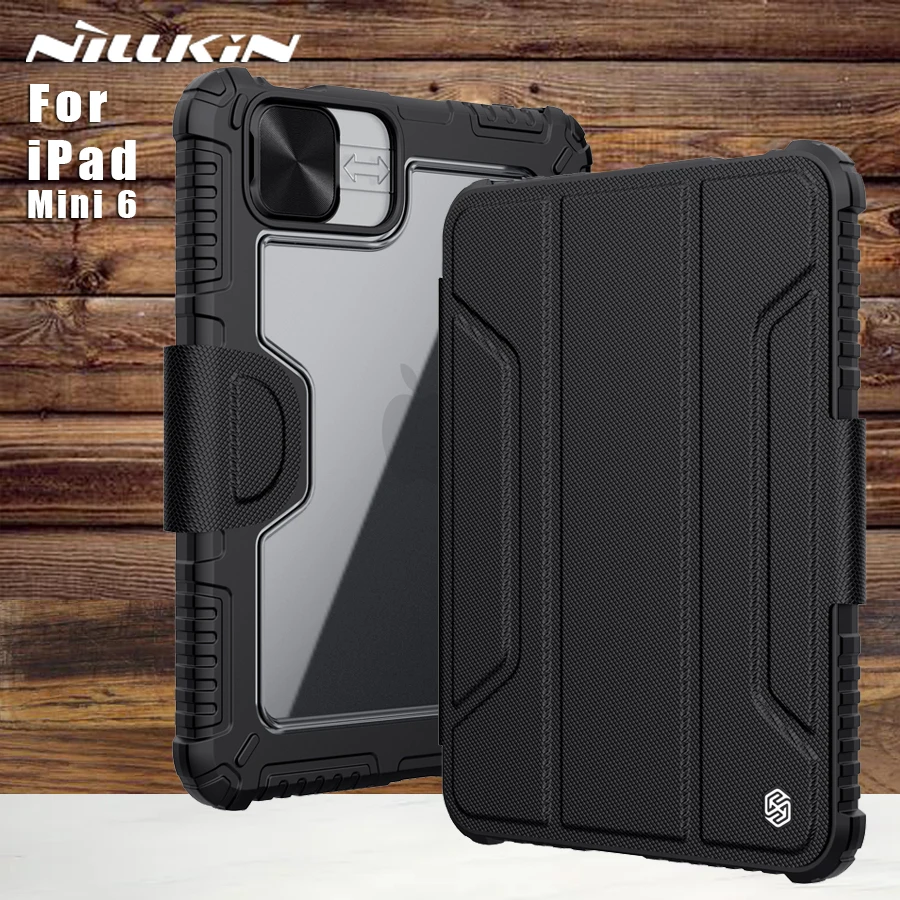 

Nillkin защита камеры для Apple iPad Mini 6 2021 чехол бампер Pro Camshield чехол задняя крышка для iPad Mini 6