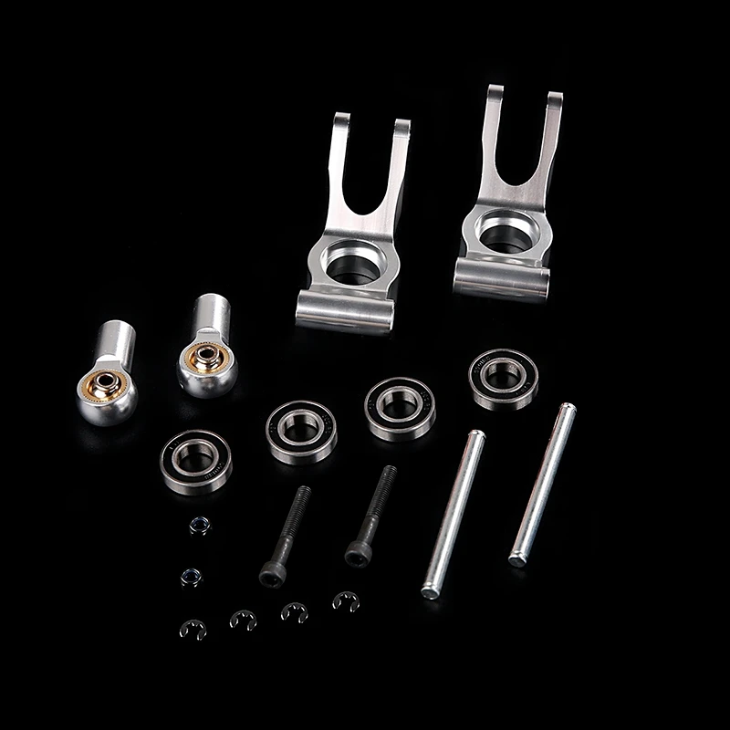 CNC цельный опорный комплект подшипника заднего колеса подходит для 1/5 HPI ROFUN ROVAN KM