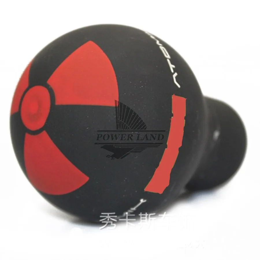 Полимерная ручка переключения передач для автомобиля Ручной знак логотип в виде