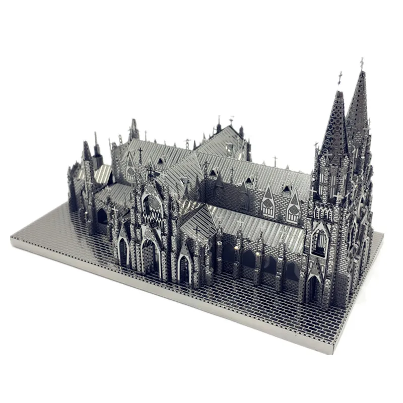 AIYOU NANYUAN 3D металлическая модель комплект корабль викингов сборка DIY лазерная