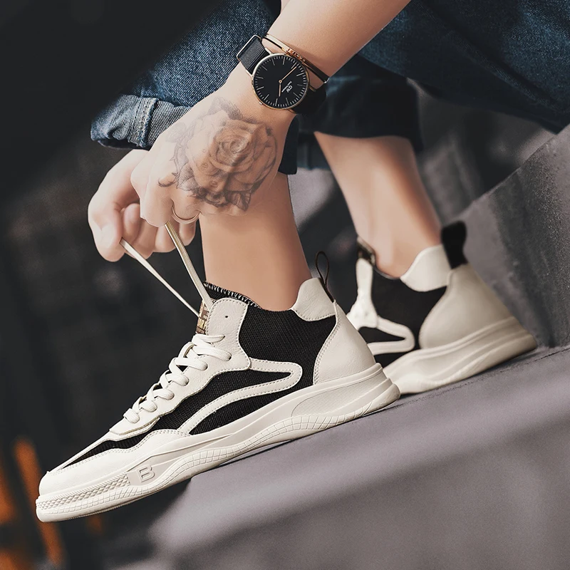 

Men Casual Summer Shoes Sneakers Casual Mens Shoes Luxury Men Fashion For White Shoe Slip On Zapatillas Hombre Outdoor Leisure