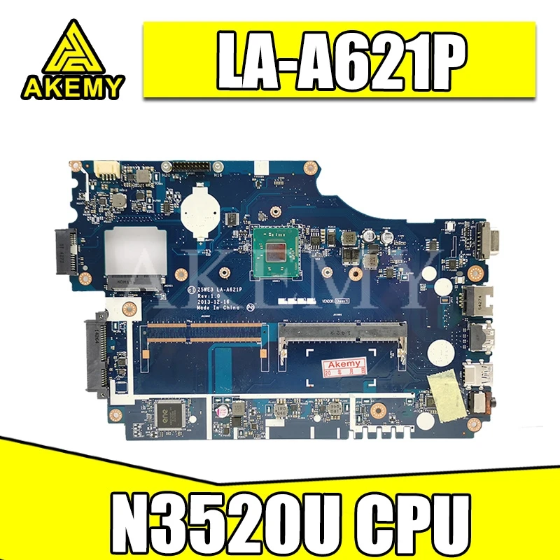 Для For Acer aspire E1 510 материнская плата для ноутбука Z5WE3 LA A621P N3520 BGA 100% полностью