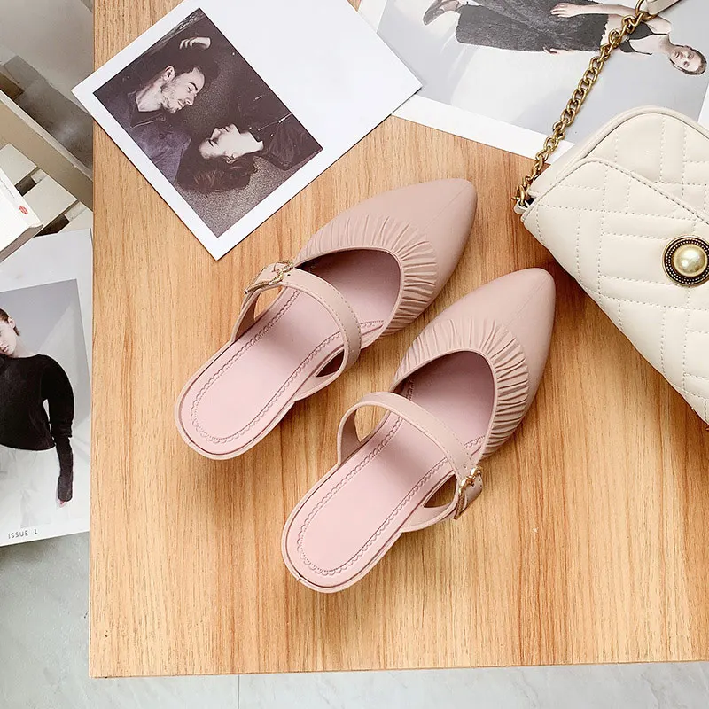 Новинка Летняя женская обувь женские повседневные сандалии с острым носком