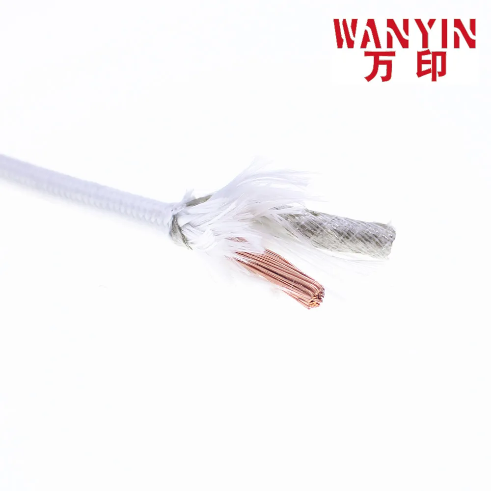 Высококачественный Плетеный слюдяной термостойкий 500 ° кабель 20AWG 18AWG 17AWG 15awg 13awg