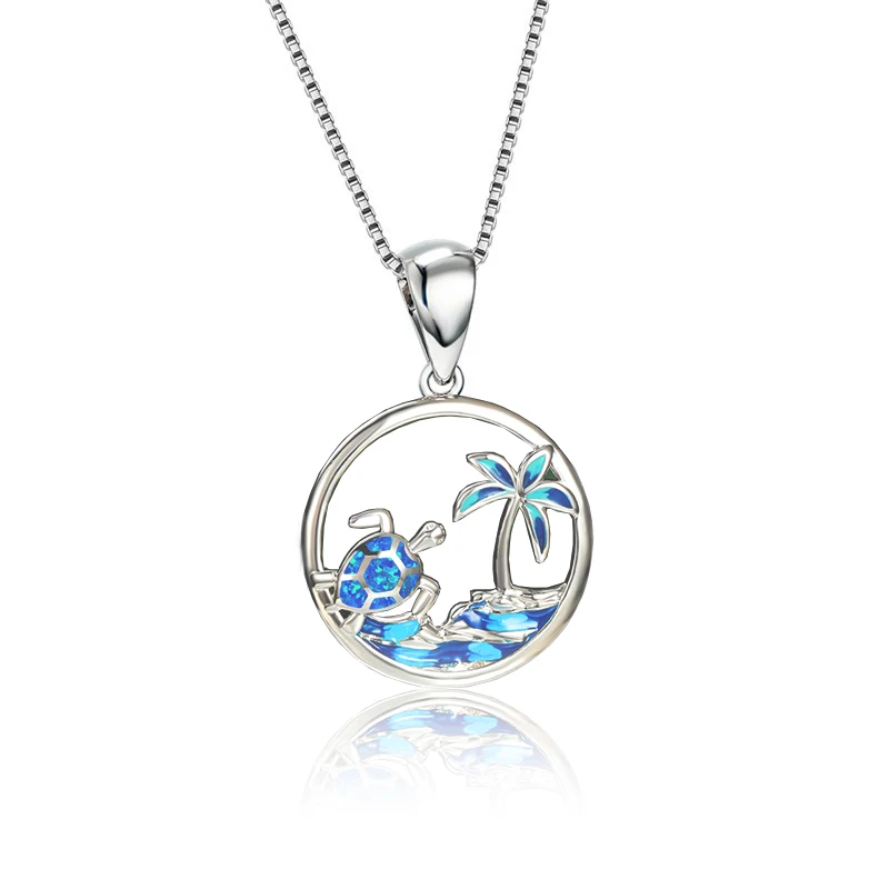 Женское ожерелье с подвеской в виде черепахи | Украшения и аксессуары