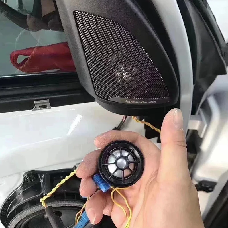 

Автомобильный Динамик-твитер F10 F11 F30 F32 E46 E60 E90 G20 G30 с высоким диапазоном музыки Hi-Fi звуковой гудок громкий динамик s